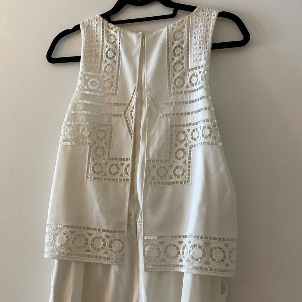 Parker Briana Sleeveless Overlay Romper - Picture 10 of 12